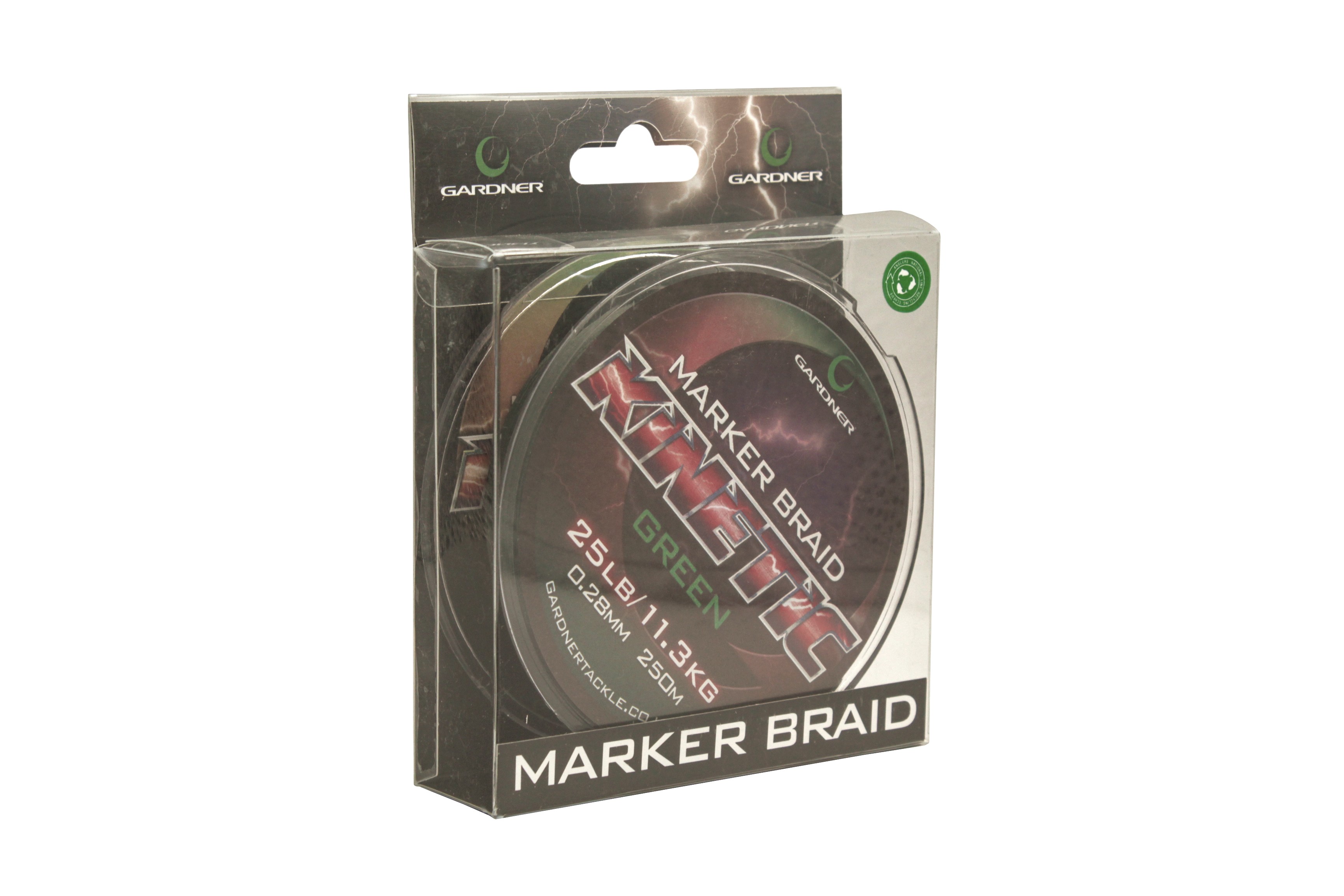 Шнур Gardner Kinetic marker braid 0,28мм 25lb - фото 1