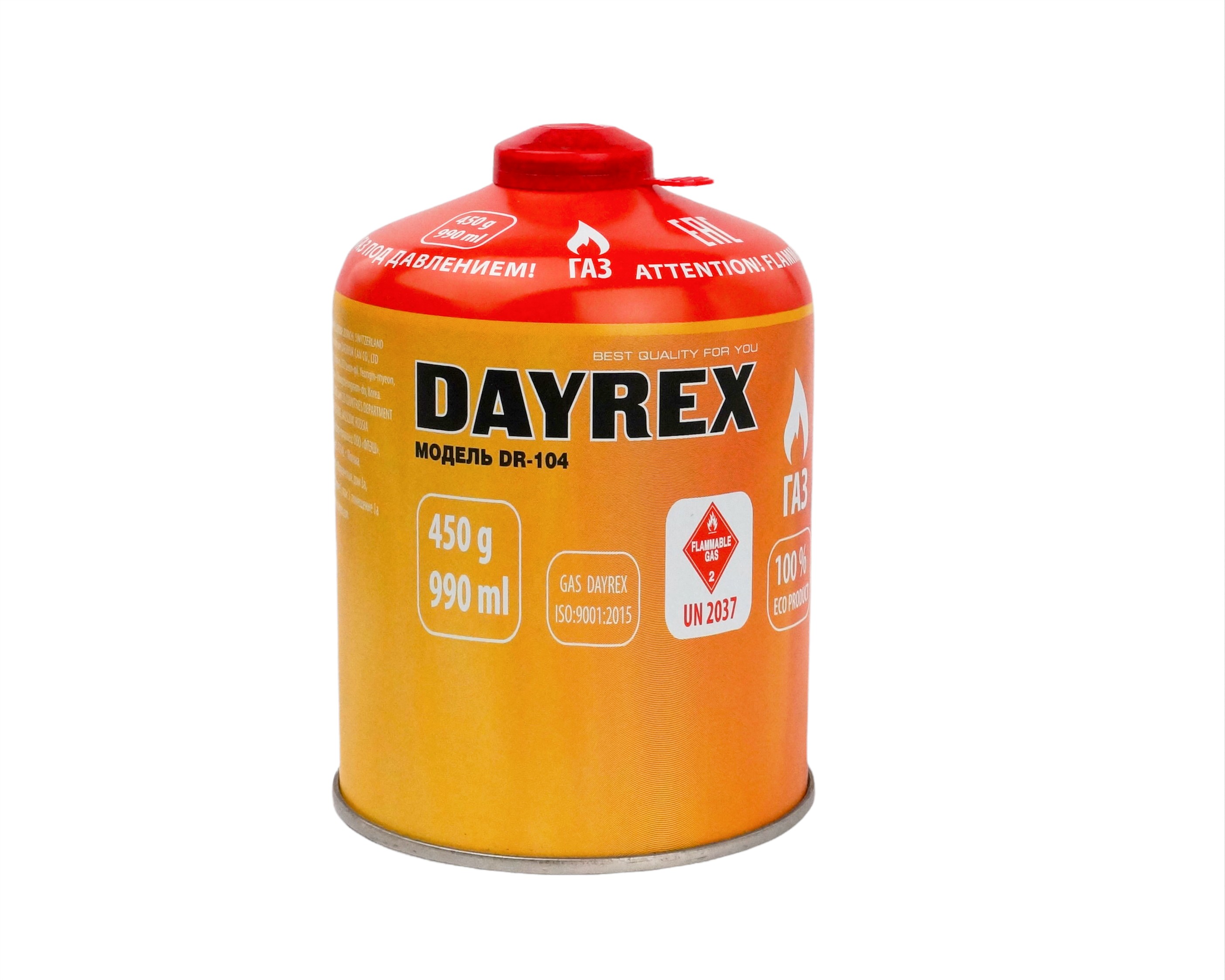 Баллон Dayrex 104 450гр газовый - фото 1