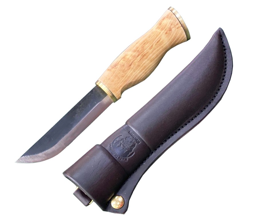 Нож Ahti Kaato клинок 12см W75 рукоять дерево - фото 1