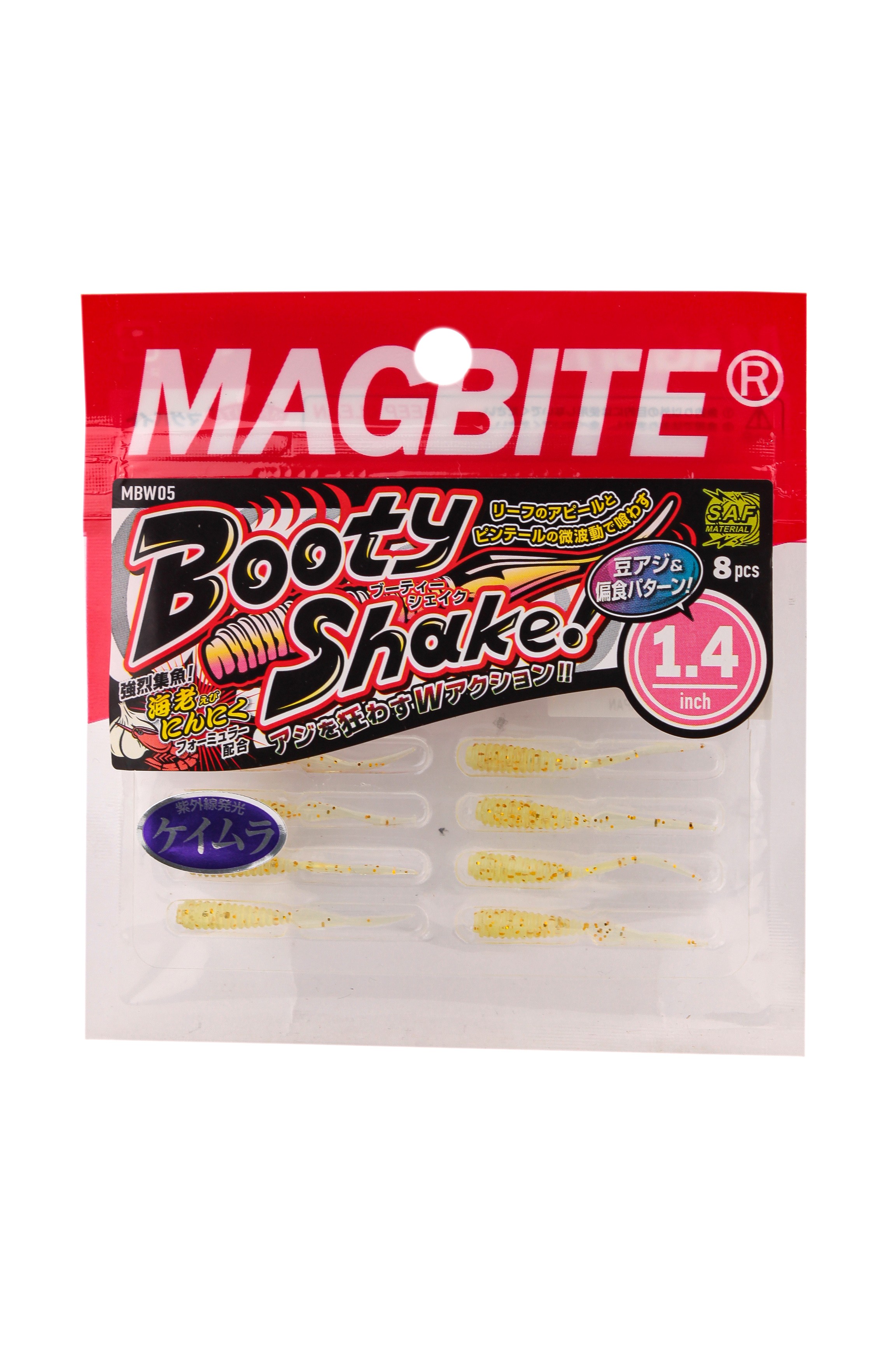 Приманка Magbite MBW05 Booty Shake 1,4&quot; цв.05 - фото 1