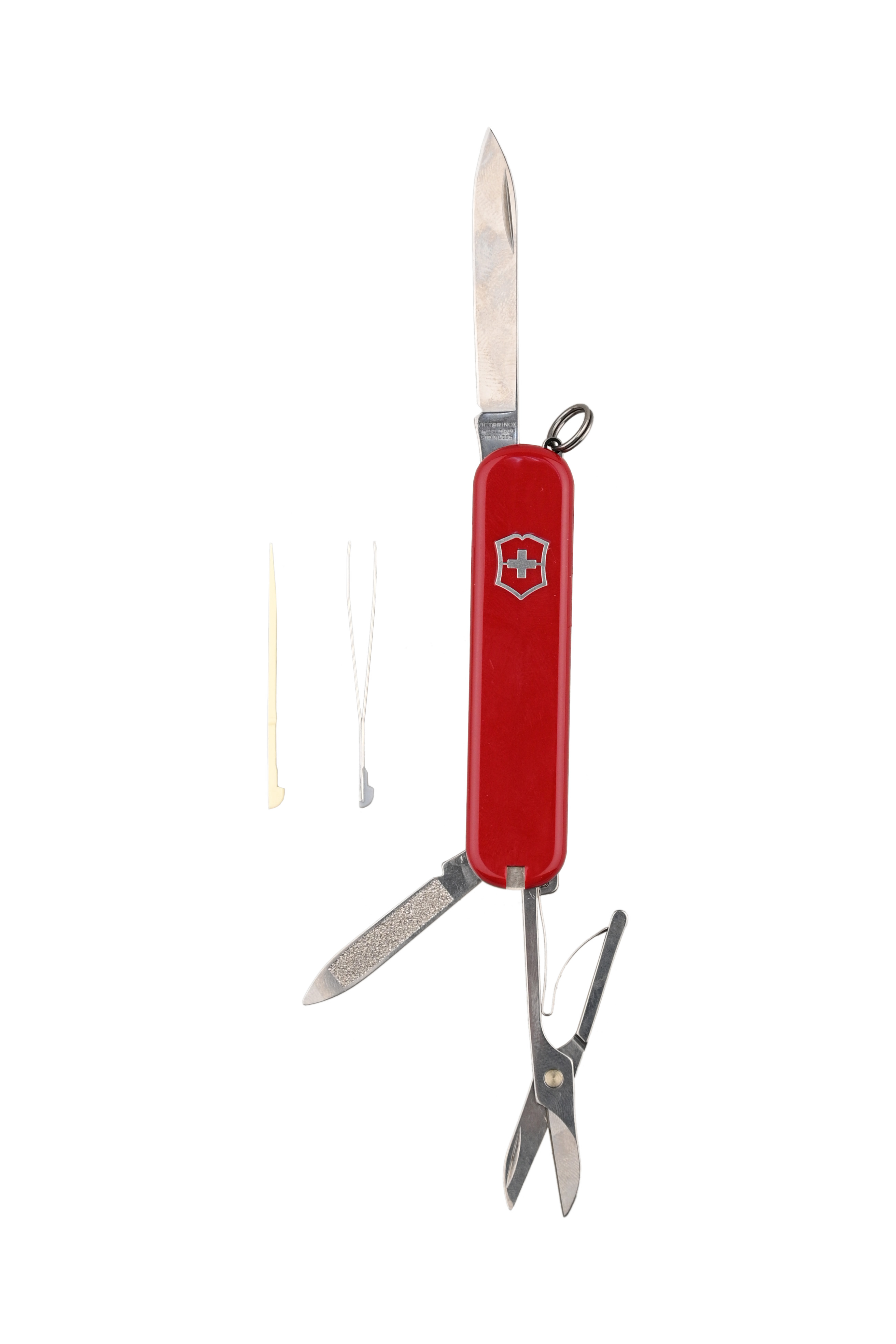 Нож Victorinox Ambassador 74мм 7 функций красный - фото 1