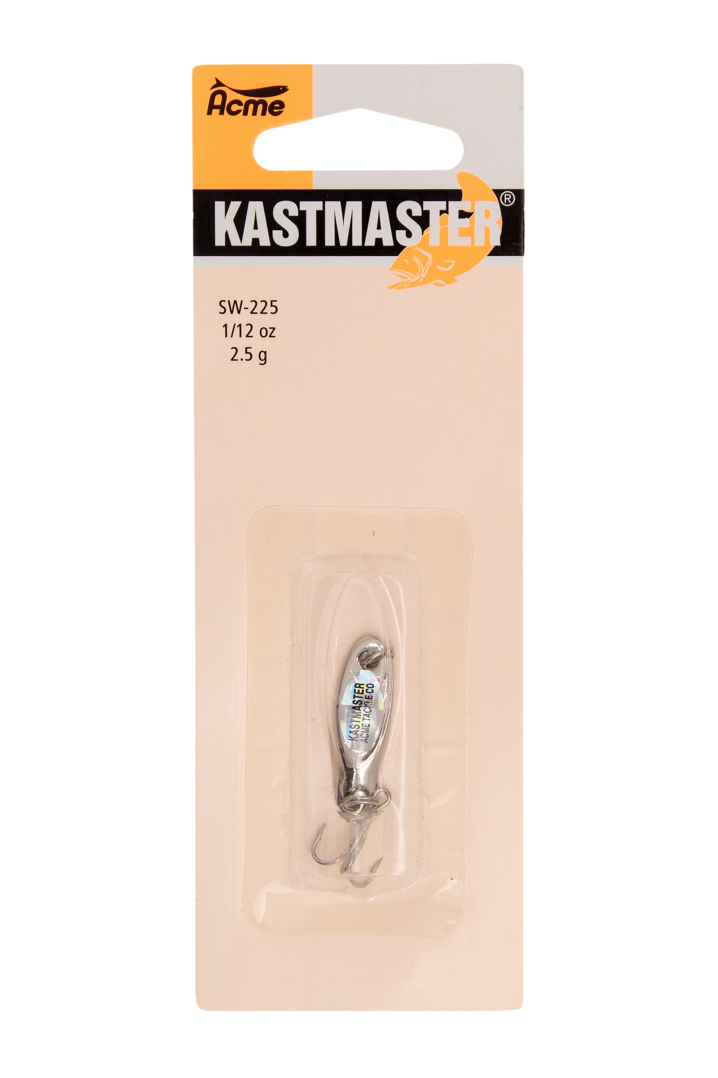 Блесна Acme Kastmaste W/Flash Tape 3,2см 2,5гр CHS - фото 1