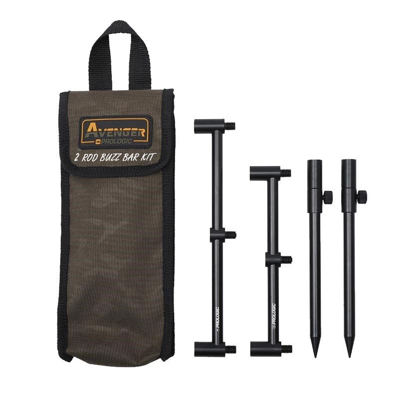 Подставка Prologic Avenger buzz bar kit carrycase 2 rod 20-34см - фото 1