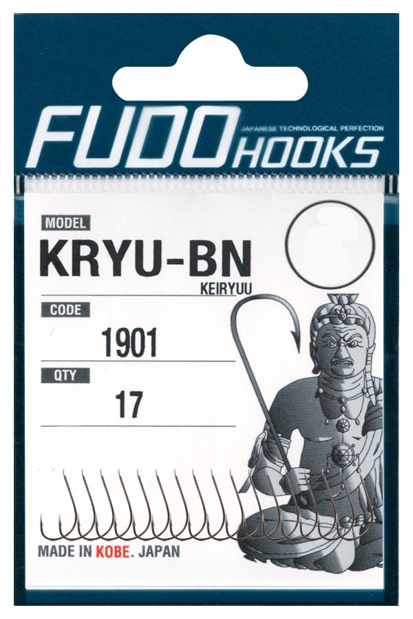 Крючки Fudo Keiryuu KRYU-BN 1901 BN №2  - фото 1