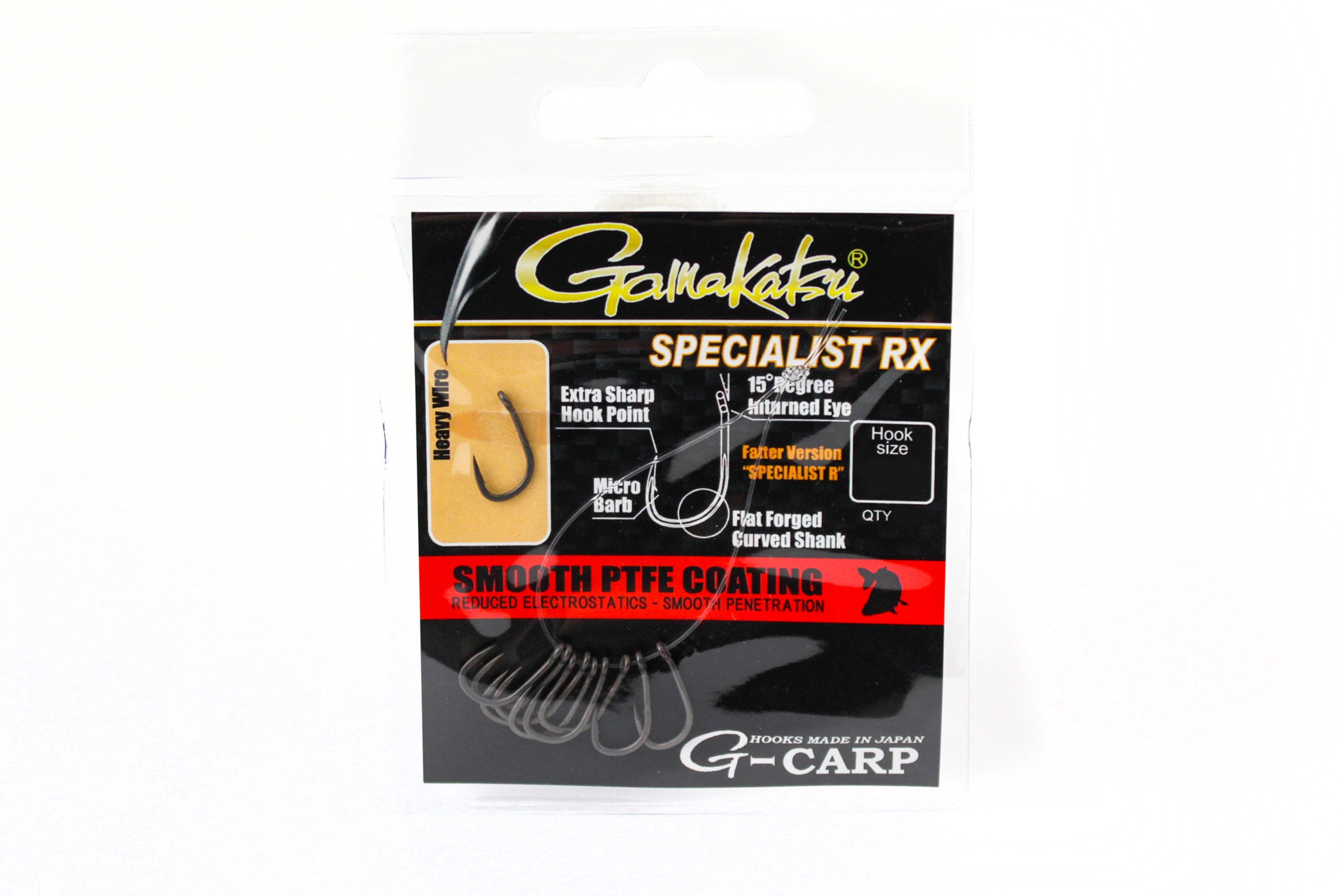 Крючок Gamakatsu G-Carp specialist RX №12 - фото 1