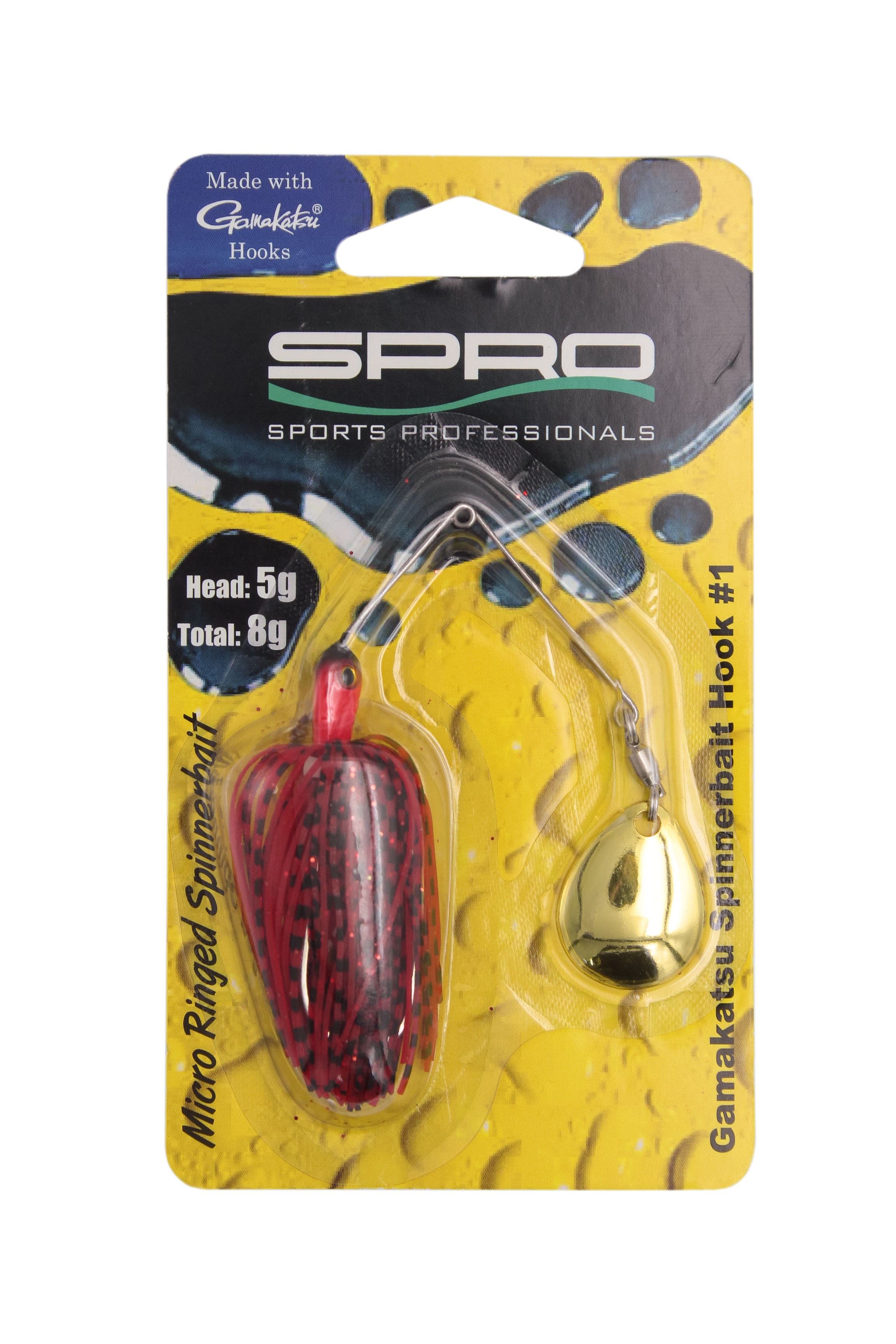 Спиннербейт  SPRO Micro ringed fire claw 5гр - фото 1
