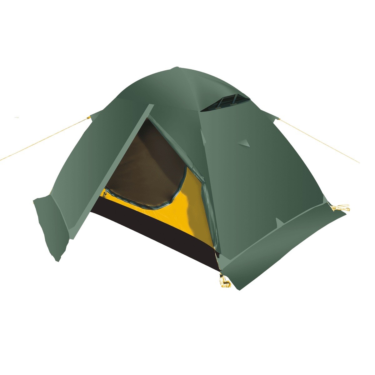 Палатка BTrace lon 2+ зеленая - фото 1