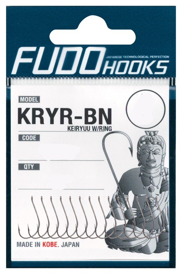 Крючки Fudo Keiryu W/ring KRYR-BN 6201 BN №9 - фото 1