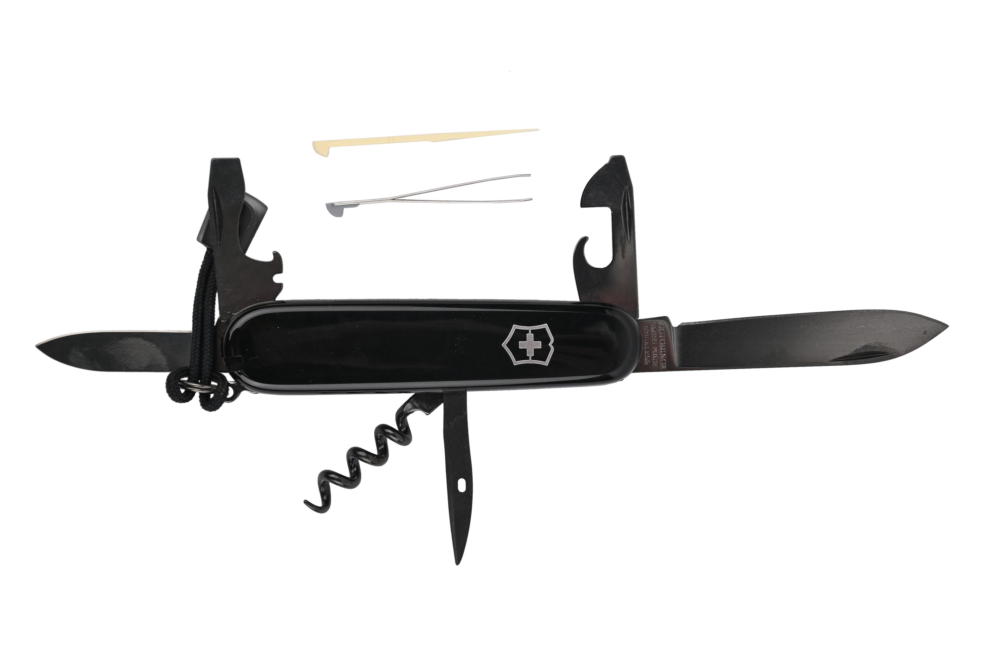 Нож Victorinox Spartan PS 91мм черный - фото 1