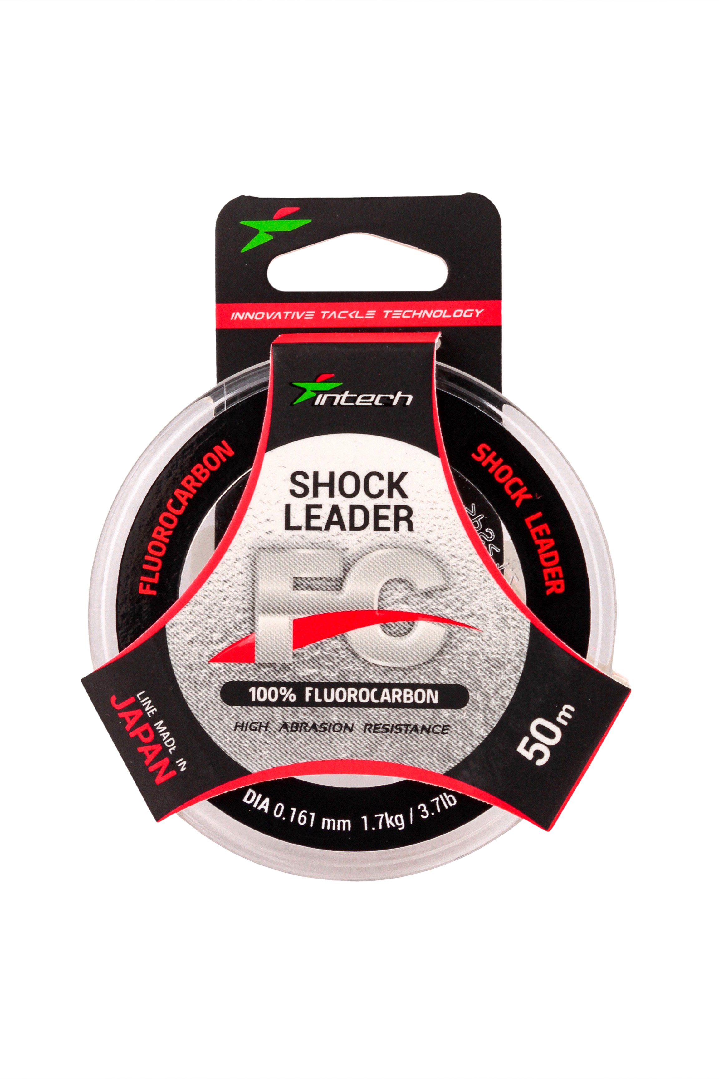 Леска Intech FC Shock Leader 50м 0.161мм 1.7кг 3.7lb - фото 1