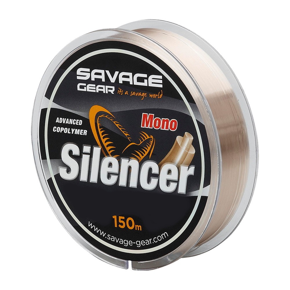 Леска Savage Gear Silencer Mono 0,405мм 150м 11,92кг 26,23lbs Fade - фото 1