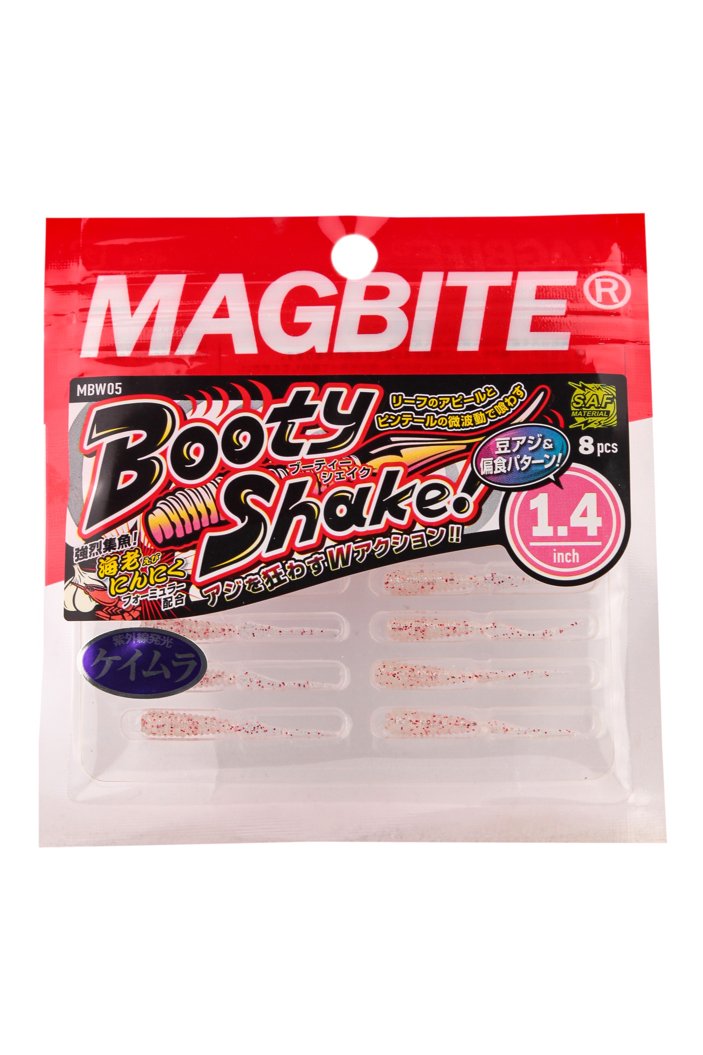 Приманка Magbite MBW05 Booty Shake 1,4&quot; цв.03 - фото 1