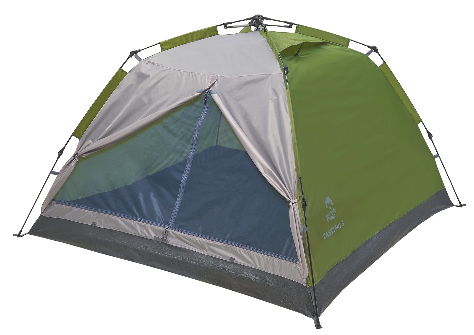Палатка Jungle Camp Easy Tent 2 зеленый/серый - фото 1