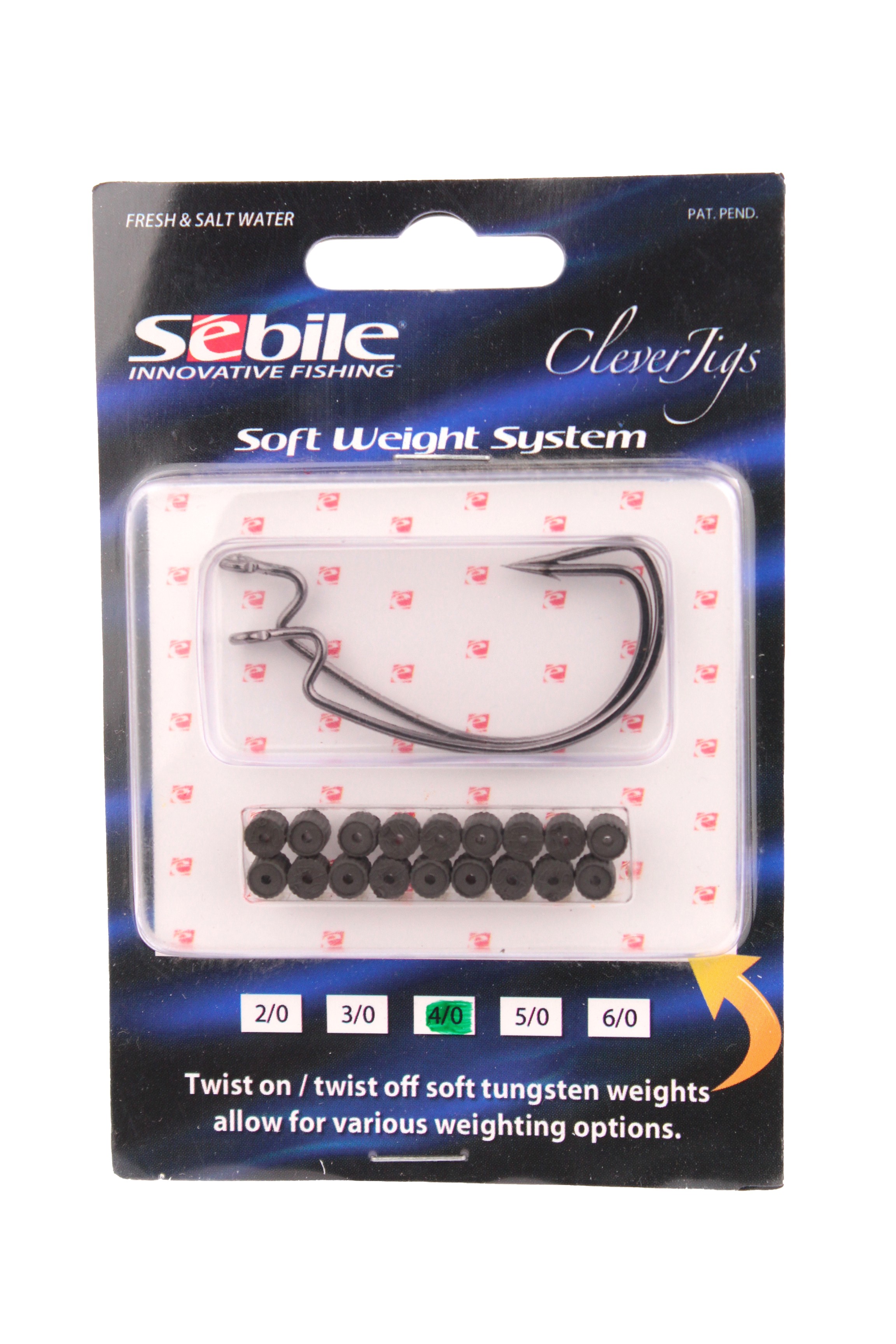 Крючки Sebile Soft Weight System 4/0 - фото 1