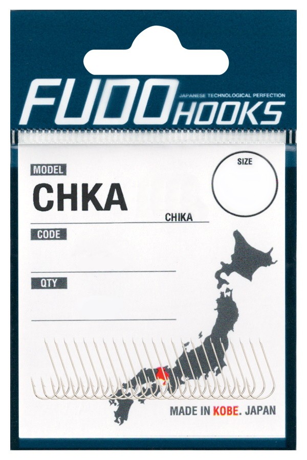 Крючки Fudo Chika CHKA-BN 1801 BN №5  - фото 1
