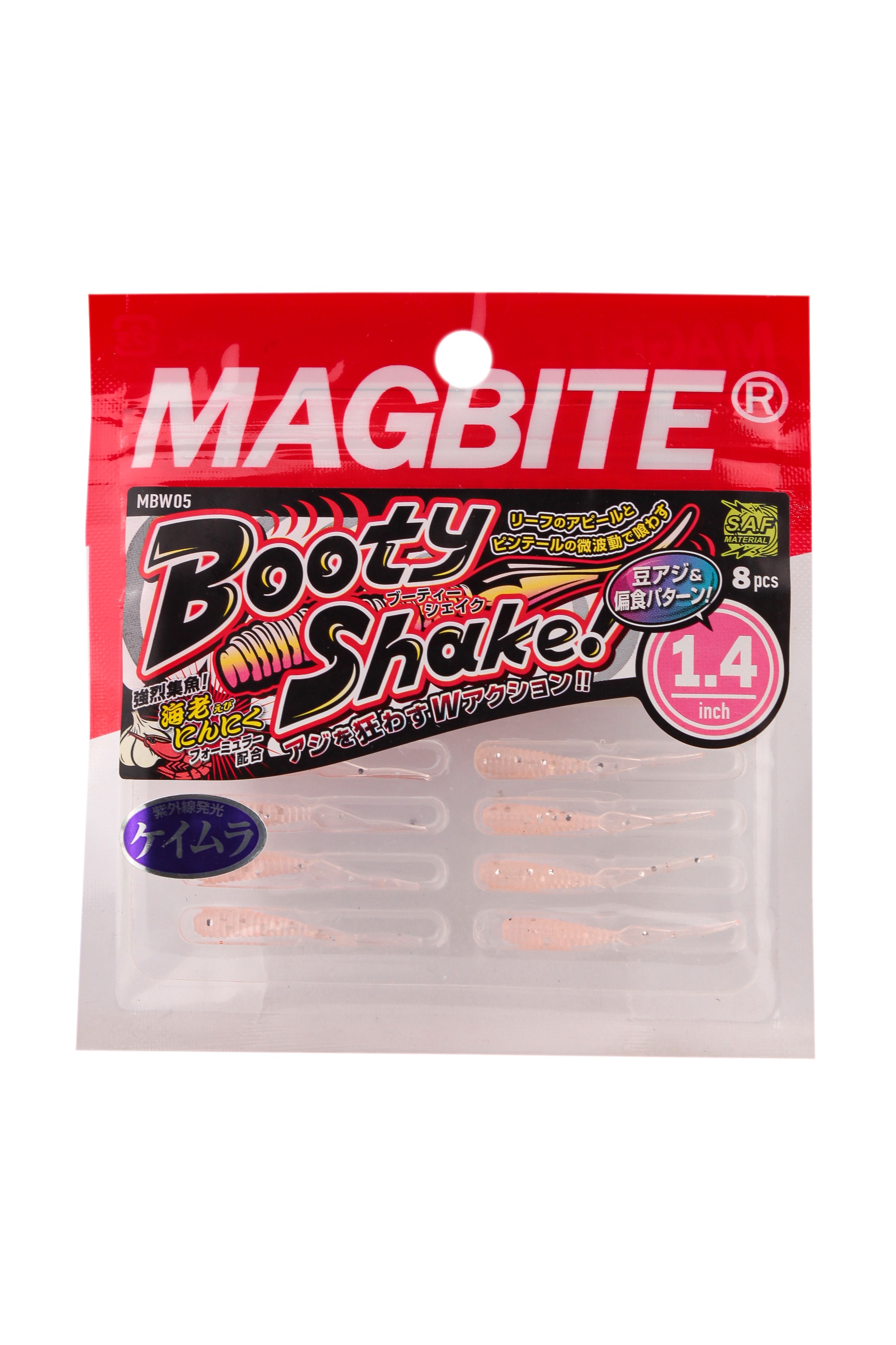 Приманка Magbite MBW05 Booty Shake 1,4&quot; цв.06 - фото 1