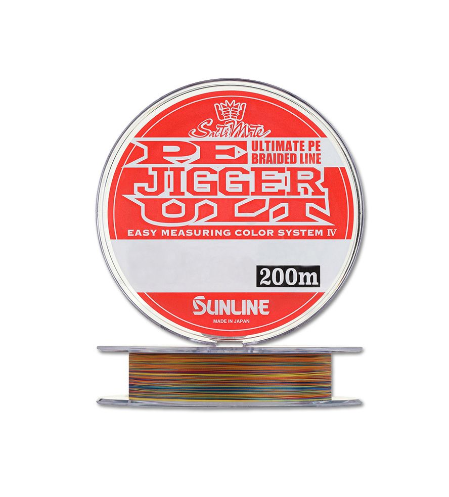 Шнур Sunline PE Jigger ULT 8braid 200м 0,8 12lb - фото 1