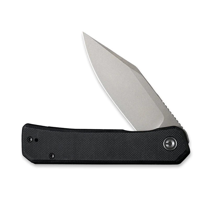 Нож Civivi Relic Flipper Knife Micarta Handle (3.48" Nitro-V Blade)  black - фото 1