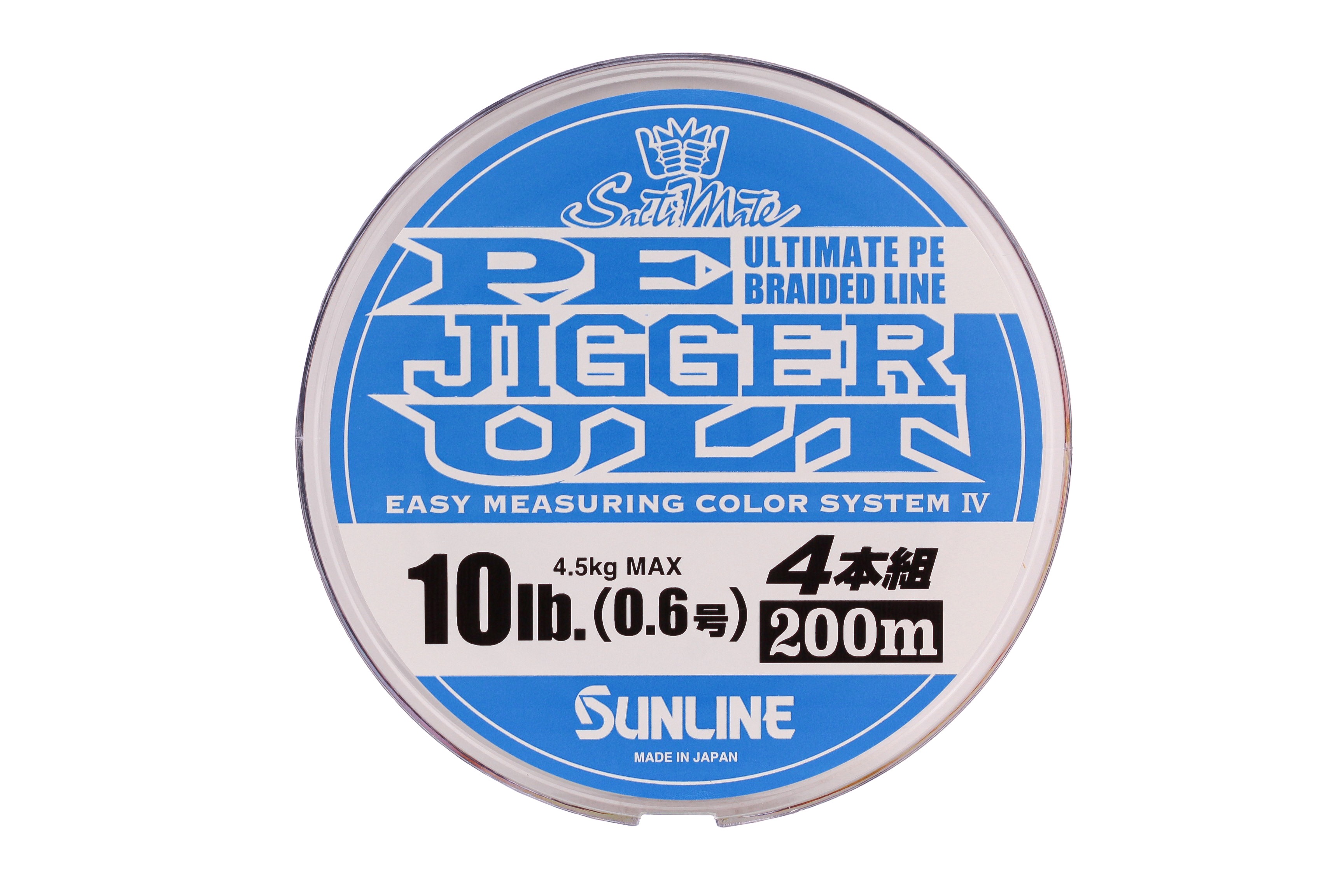 Шнур Sunline PE Jigger ULT 4braid 200м 0,6 10lb - фото 1