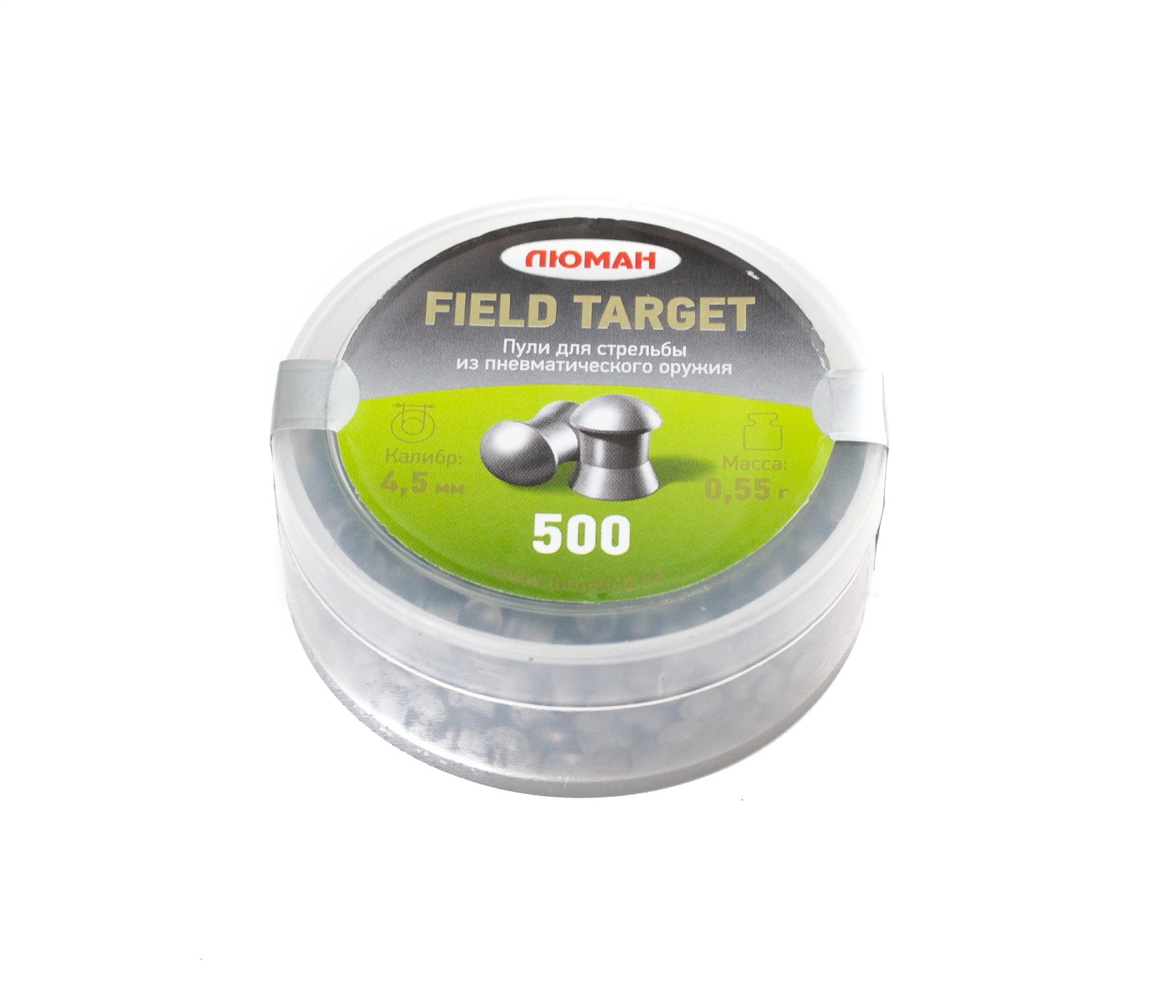 Пульки Люман Field Target 0,55 гр 500 шт - фото 1