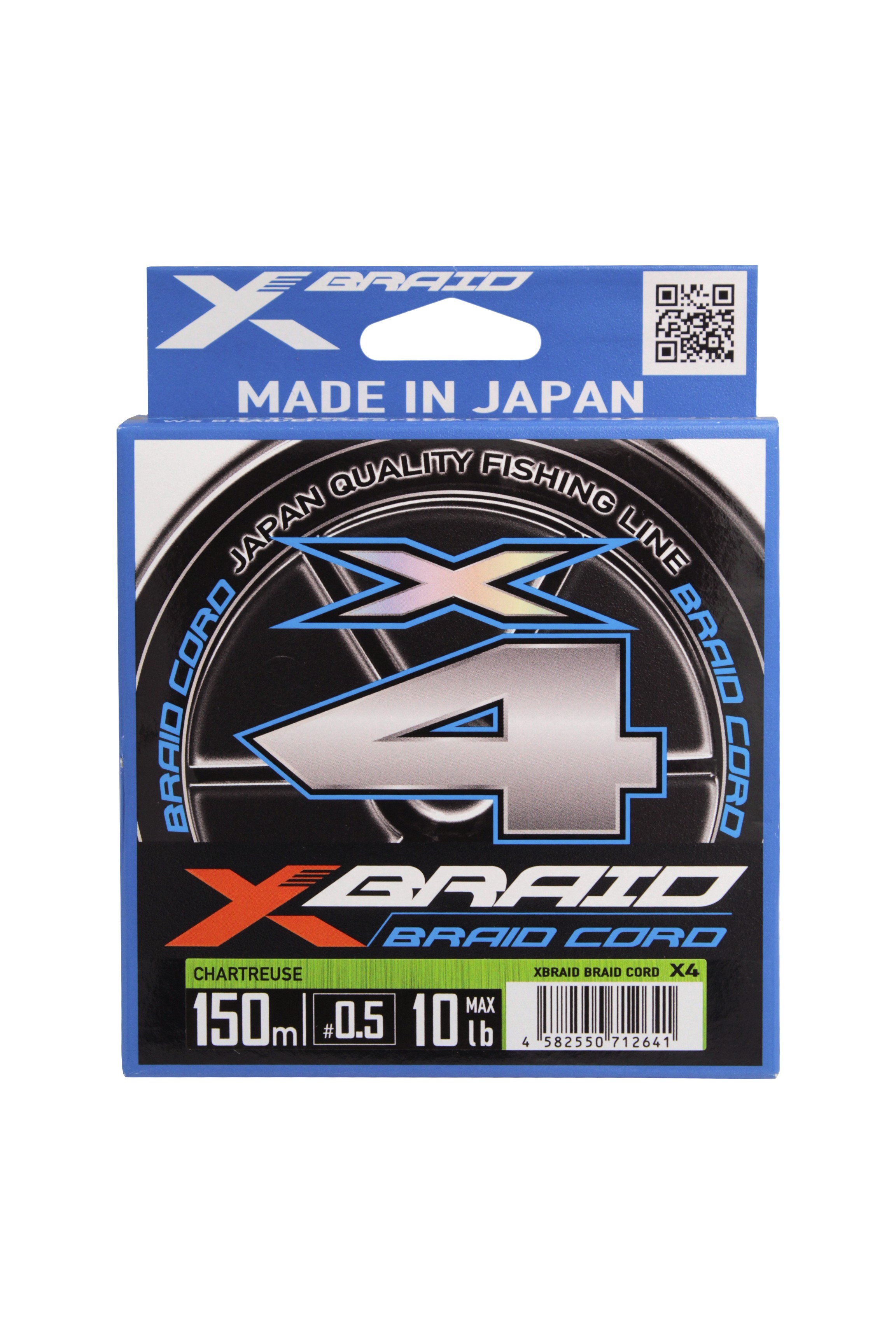 Шнур YGK X-Braid Cord X4 150м PE 0,5 - фото 1