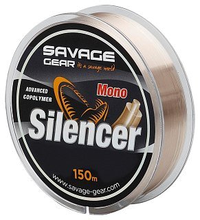 Леска Savage Gear Silencer Mono 0,35мм 150м 8,97кг 19,78lbs Fade - фото 1