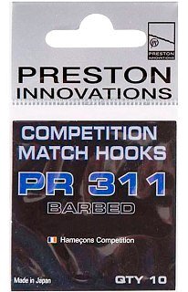 Крючок Preston competition hooks 311 №18 - фото 2