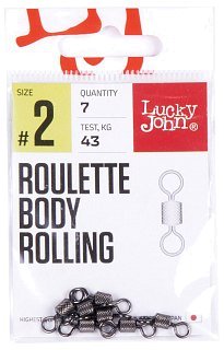 Вертлюг Lucky John Roulette Body Rolling 002 - фото 1
