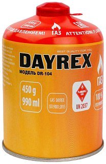 Баллон Dayrex 104 450гр газовый