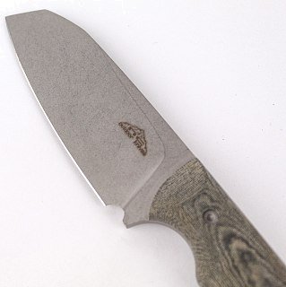 Нож NC Custom Tracker Bohler N690 микарта stonewashed - фото 2