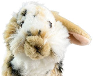 Игрушка Leosco Кролик сидящий цветной 22см - фото 5